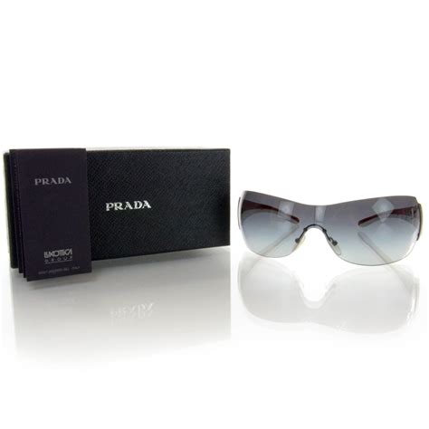 prada rimless sunglasses spr 54g brown|original prada sunglasses price.